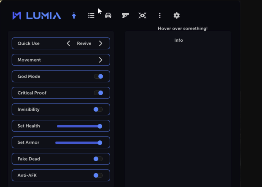 Lumia FiveM Menu