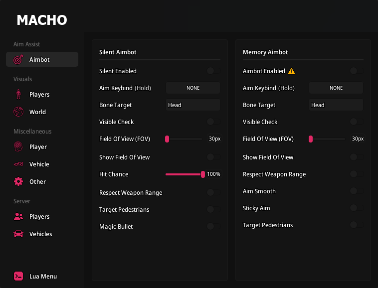 Macho FiveM Cheat