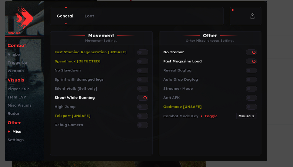 EFT NextCheat EFT Pro
