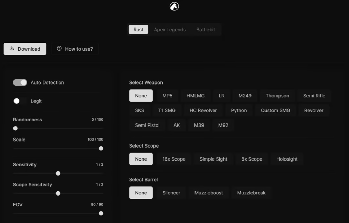 Rust Pegasus Scripts