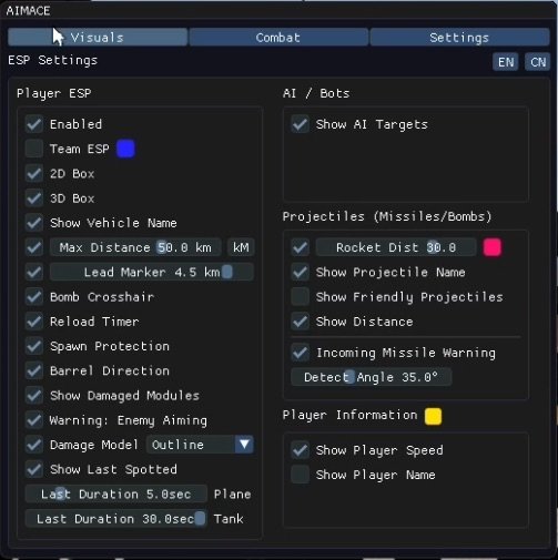 AimAce Warthunder DMA