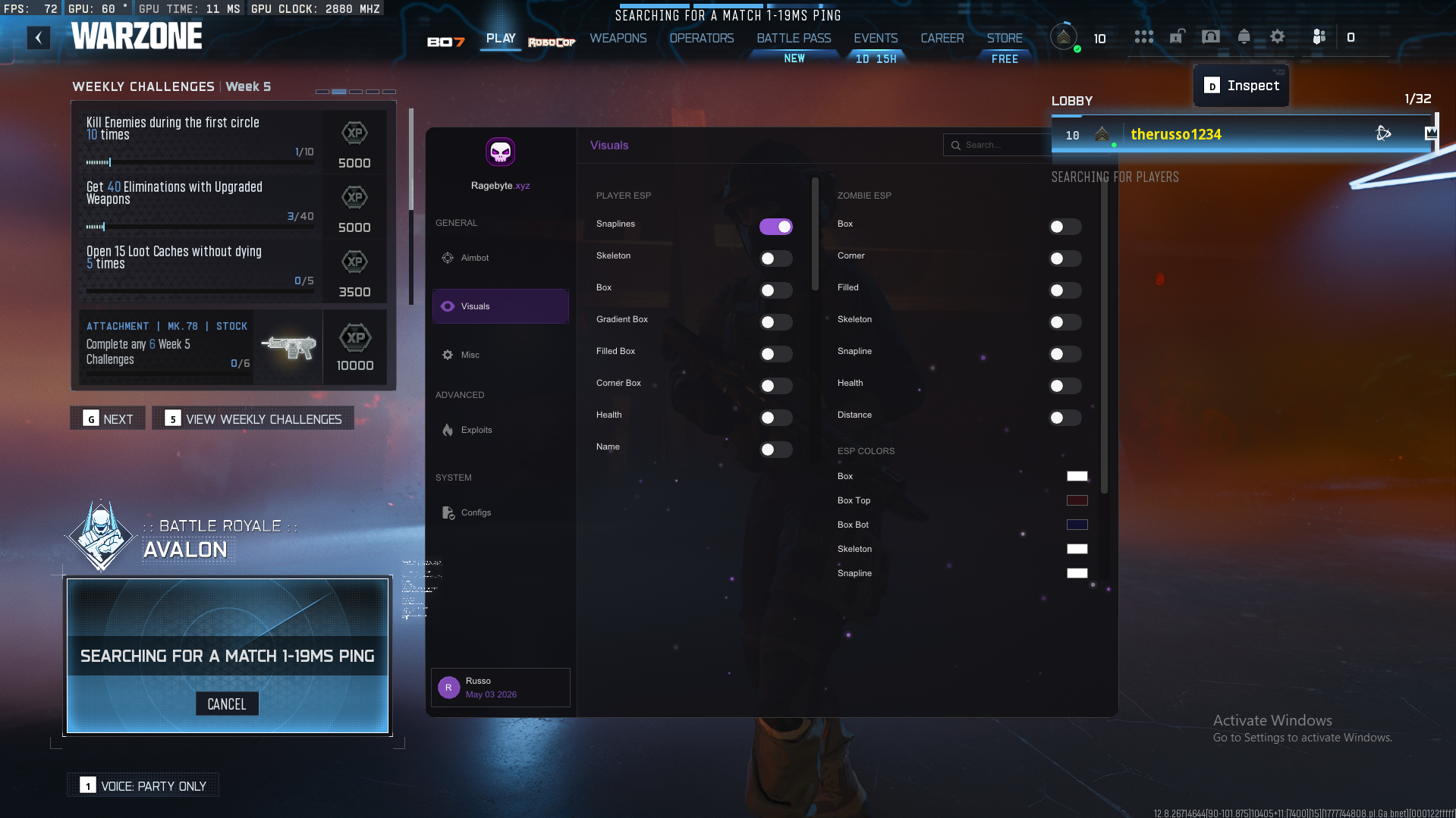 Ragebyte COD Internal BO7 & Warzone